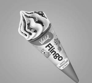 Crunchy Butterscotch Flingo- Ice Cream Cone [120 Ml] (Pack Of 4)