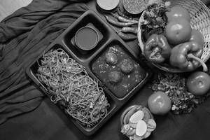 Noodle Manchurian Combo