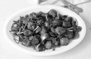 Chilly Mushroom (dry)