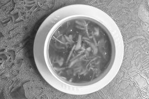 Veg talumein soup
