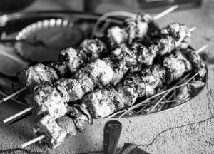 Jain Haryali Paneer Tikka