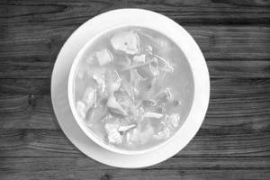 Chicken noodles soup