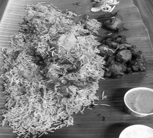 Chicken 65 biriyani