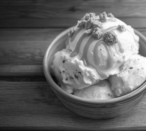 Butterscotch ice cream