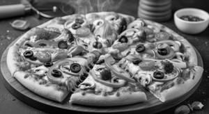 Veggie delight pizza small