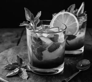 Blue mint  mojito