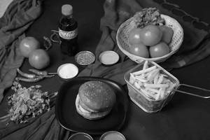 Veg Burger Meal