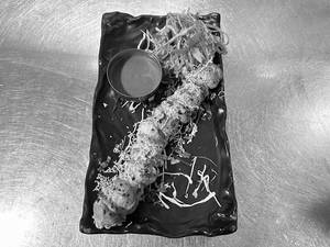 Mushroom Aftabi Kebab