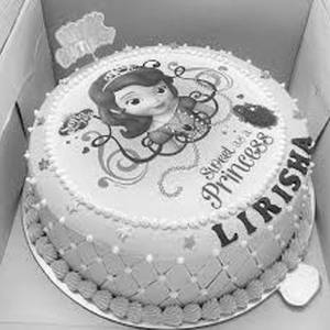 Princess Photo Cake