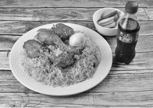 Chicken Biryani with Cold Drink