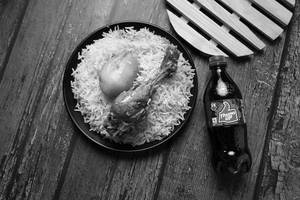 Chicken Briyani With Cold Drink (250 Ml) and two pcs egg