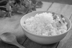 Steamed rice