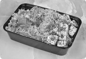 Brown Rice With Smoked Paneer