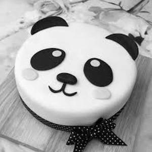 Panda Photo Cake