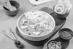 Paneer Hara Pyaz Rice Bowl