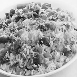 Mutton Schezwan Rice