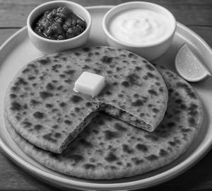 Aloo pyaz prantha