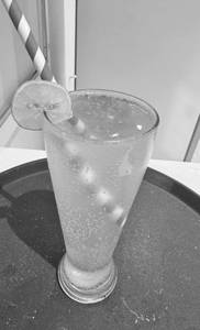 Sweet fresh lime soda
