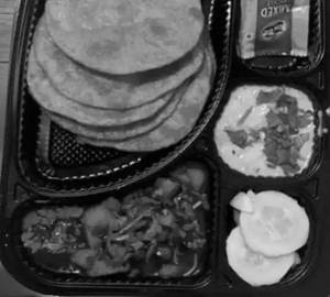 Aloo Poori Thali