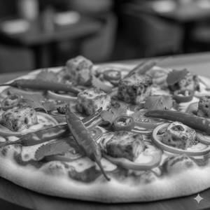 Paneer tikka pizza small
