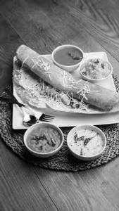 Cheese plain dhosa