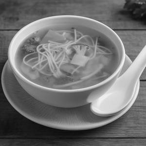 Veg. Clear Noodles Soup