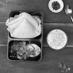 2 Appam + Half Egg Roast + Payasam