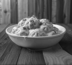 Creamy veg momos [4 pcs]