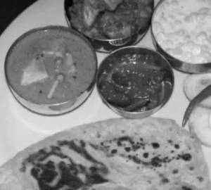 Special Paratha Sabzi Thali