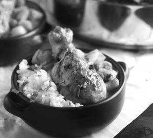 Chicken roast (1 leg piece)