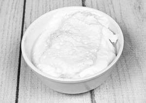 Plain curd