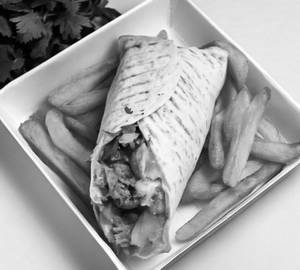 Mexican Shawarma With Cheese