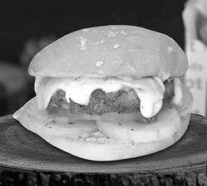 Super cheesy burger