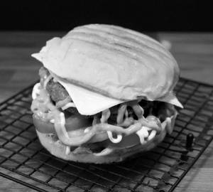 Makhani burger