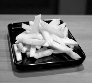 Salted fench fries