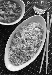 Special paneer fried rice