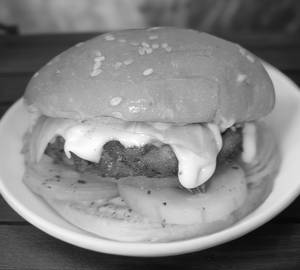 Aloo tikki burger