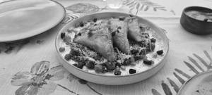 Patti Samosa Chaat