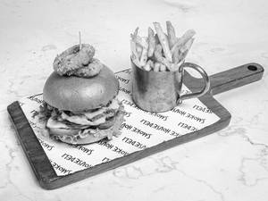Smoke House Bbq Pulled Pork Burger