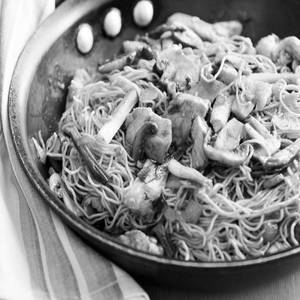 Chicken Mushroom Noodles