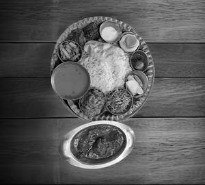 Chicken Rice combo thali