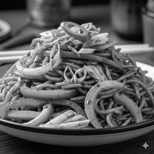 Schezwan noodles