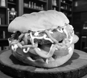 Classic paneer burger