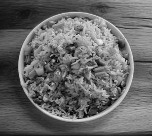 Burnt Garlic Veg Fried Rice