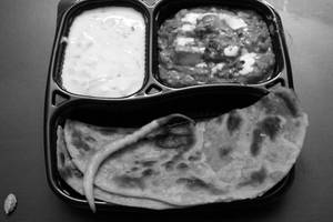 Paneer Butter Masala With Laccha Paratha