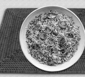Special mushroom fried rice