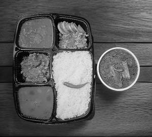 Assamese Mash tenga thali