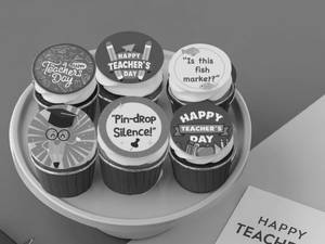 My Favorite Teacher Photo Cupcakes - 6 Pc