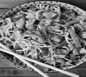 Paneer Hakka Noodles
