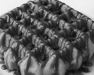 Classic Choco Salted Caramel Waffle
